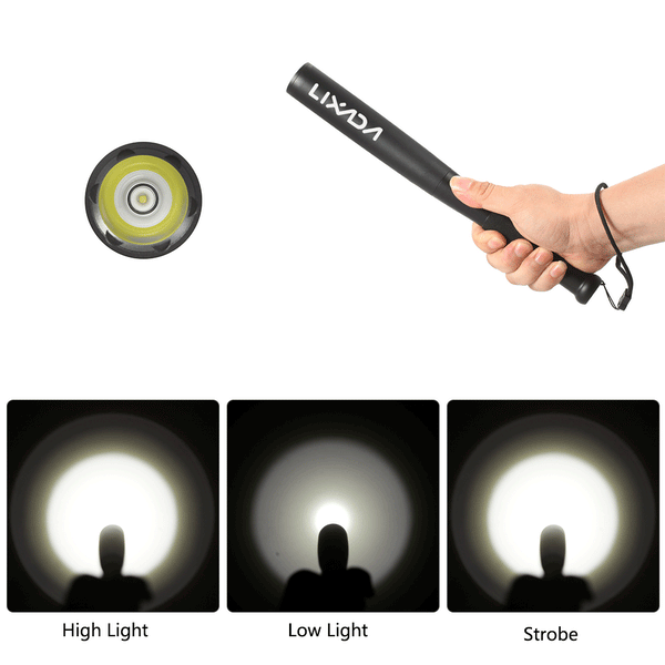 Long Torch Defense Flashlight